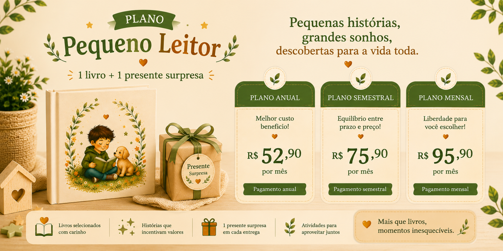 Plano Pequeno Leitor